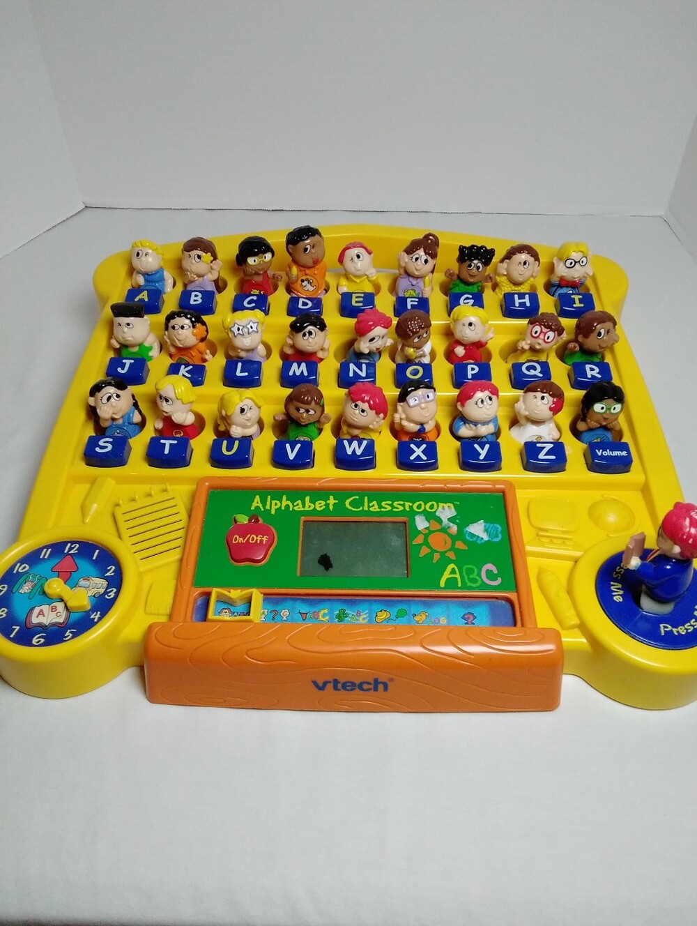 2002 VTech Alphabet Classroom Electronic Learning Toy - Yellow